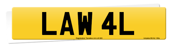 Registration number LAW 4L